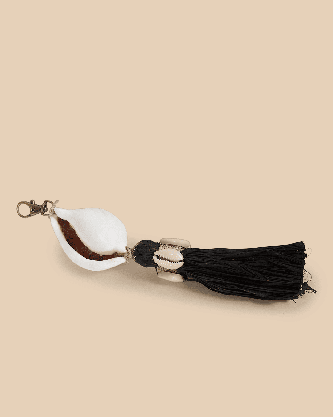 Il Portachiavi Kubu - Nero Naturale