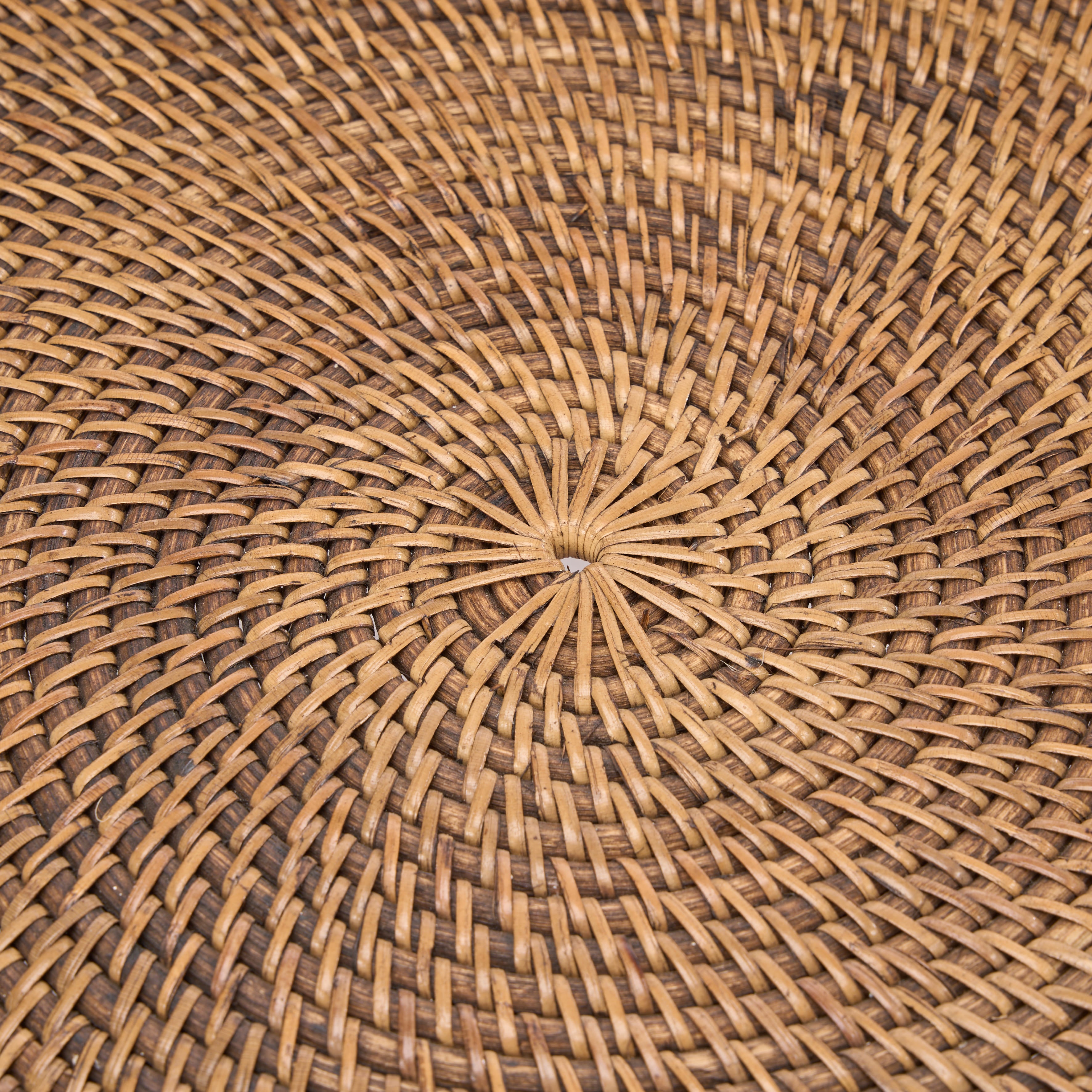 Das Rattan Rise Tray - Natürlich Braun