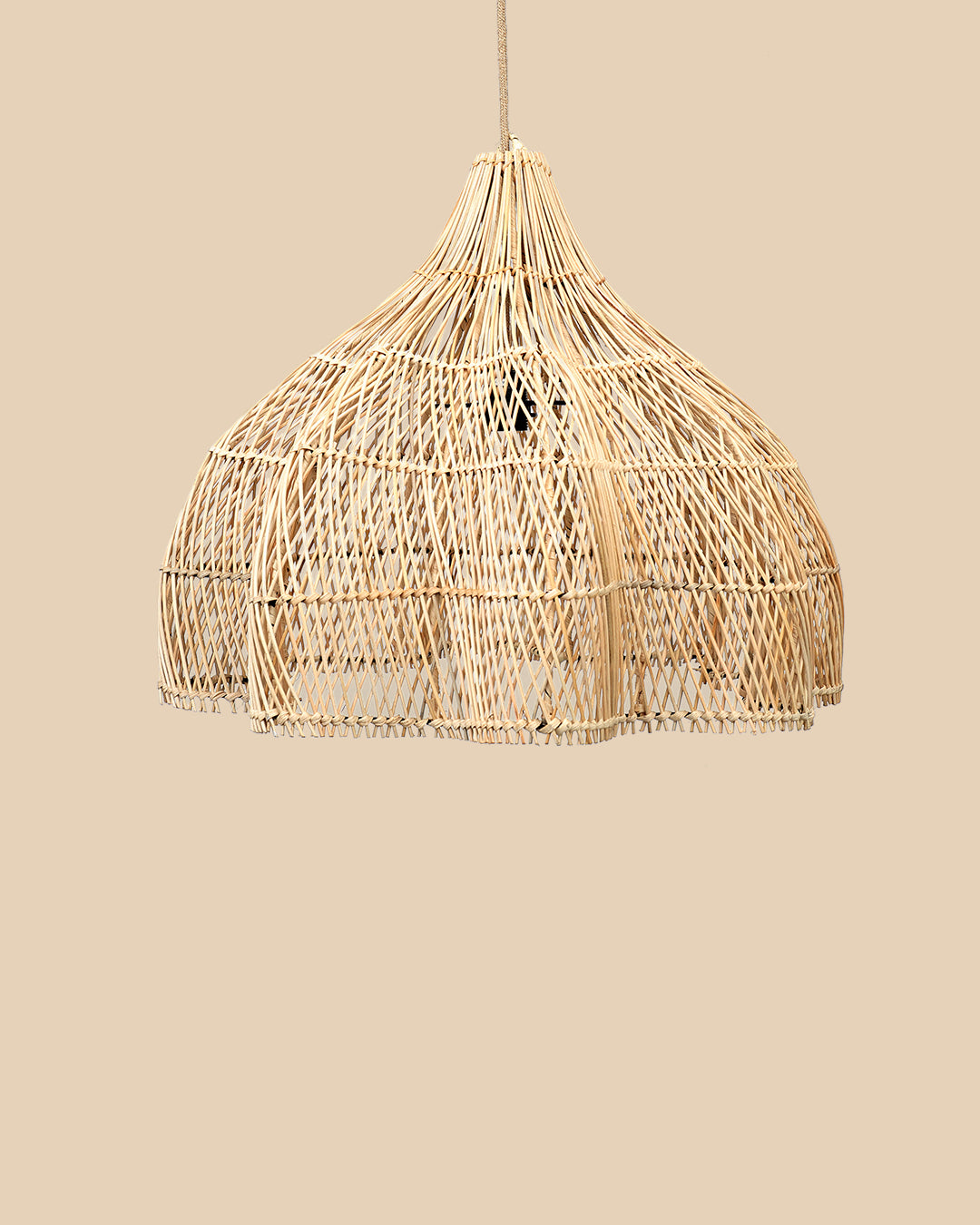 La Lampada A Sospensione Whipped - Naturale - M