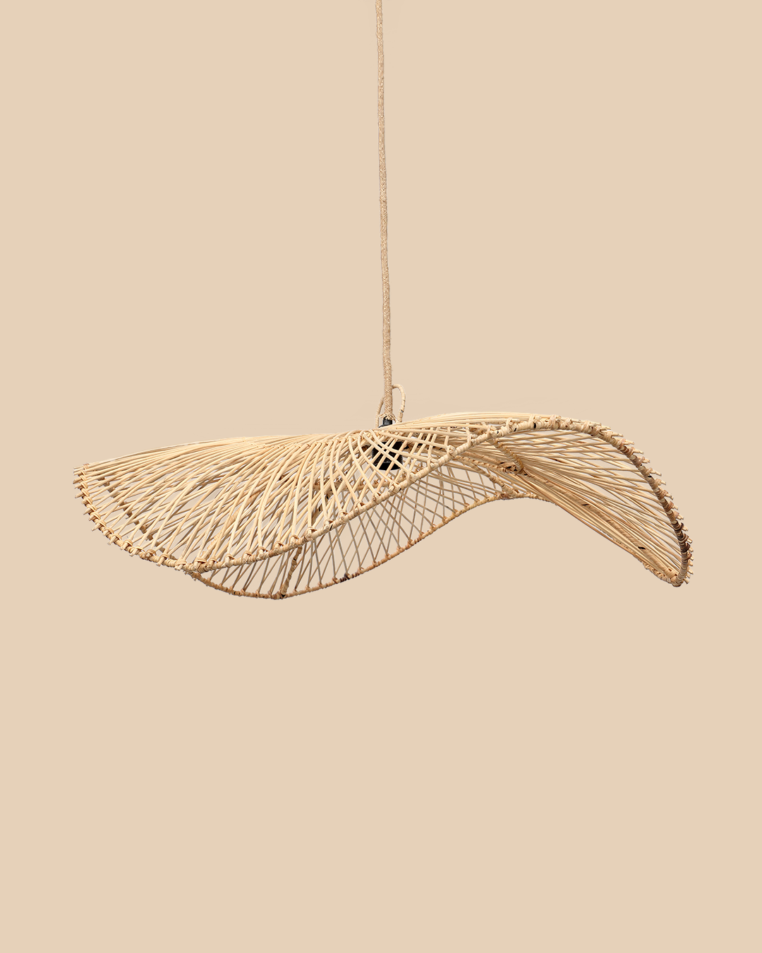 La Lampada a Sospensione Chapeau - Naturale