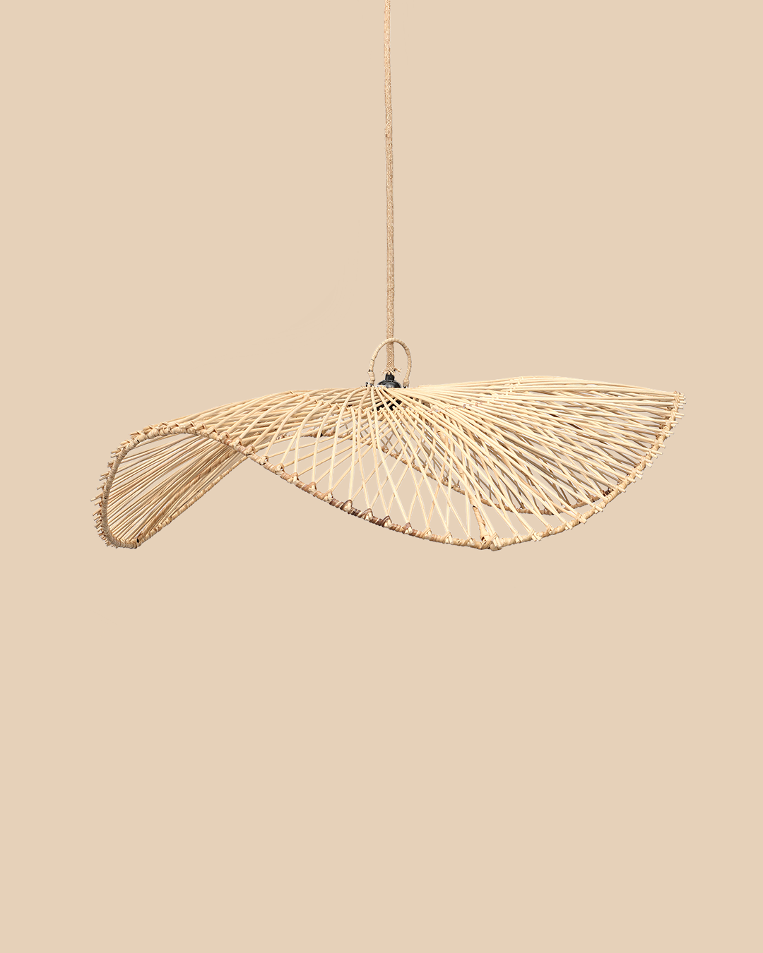 La Lampada a Sospensione Chapeau - Naturale