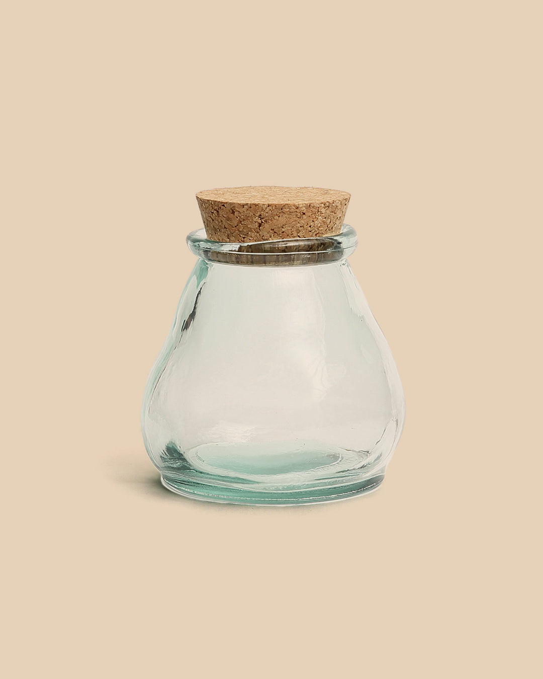 Vaso Di Vetro Belly - Blu - M