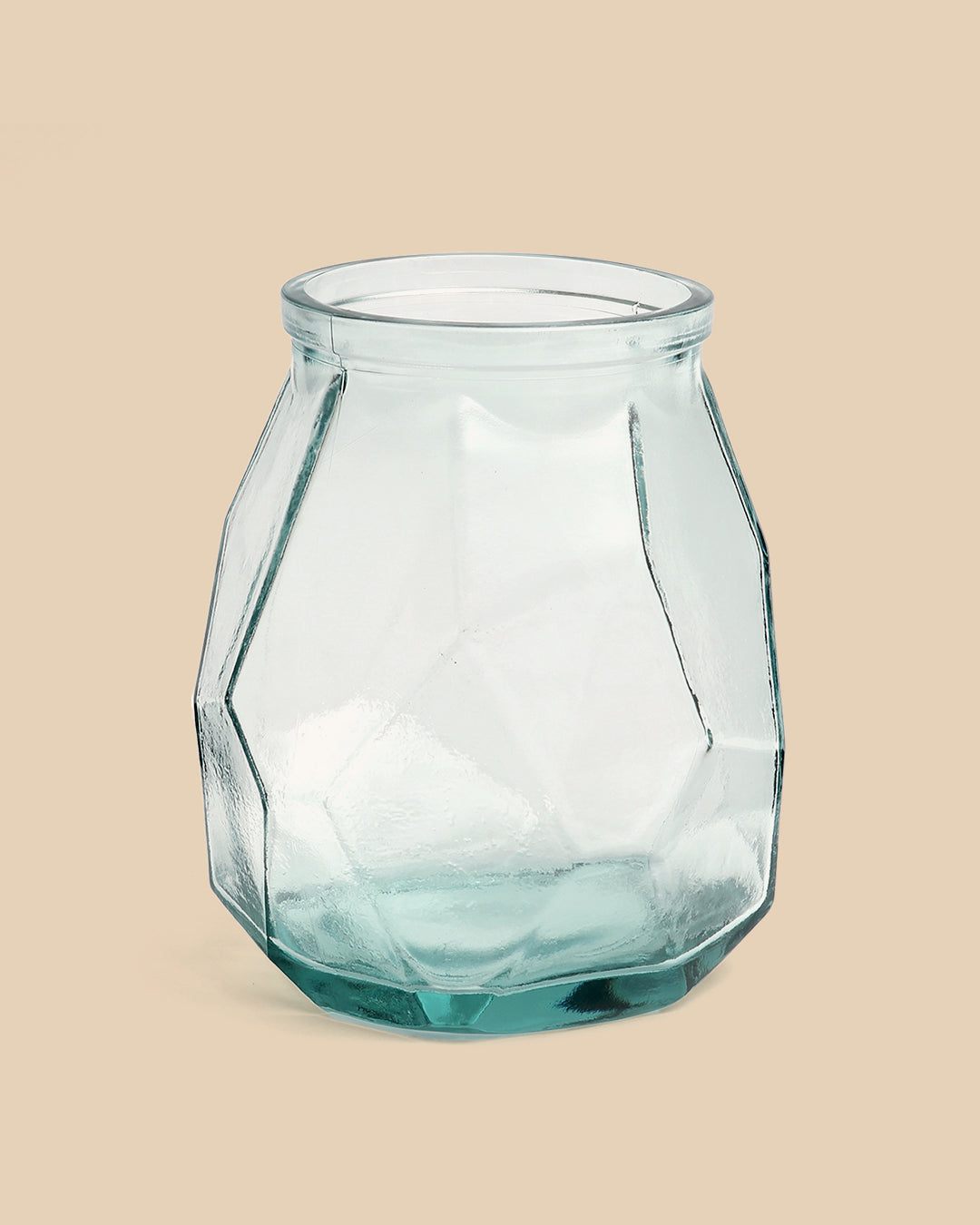Il Vaso Wide Origami - Blu