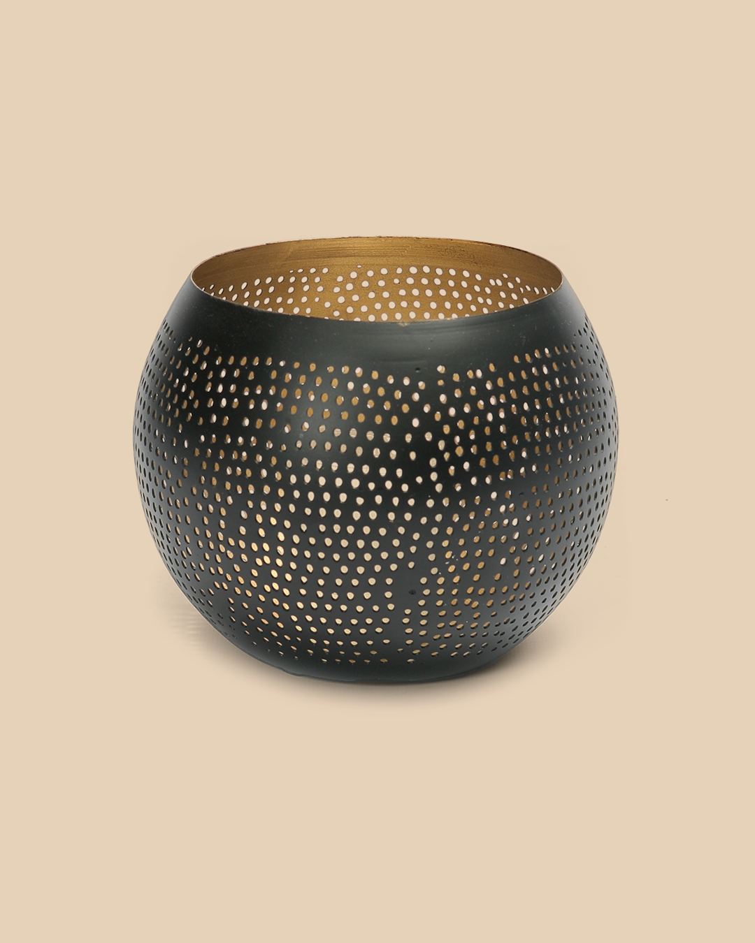 Kula Ażurowa - Czarny Złoty - M