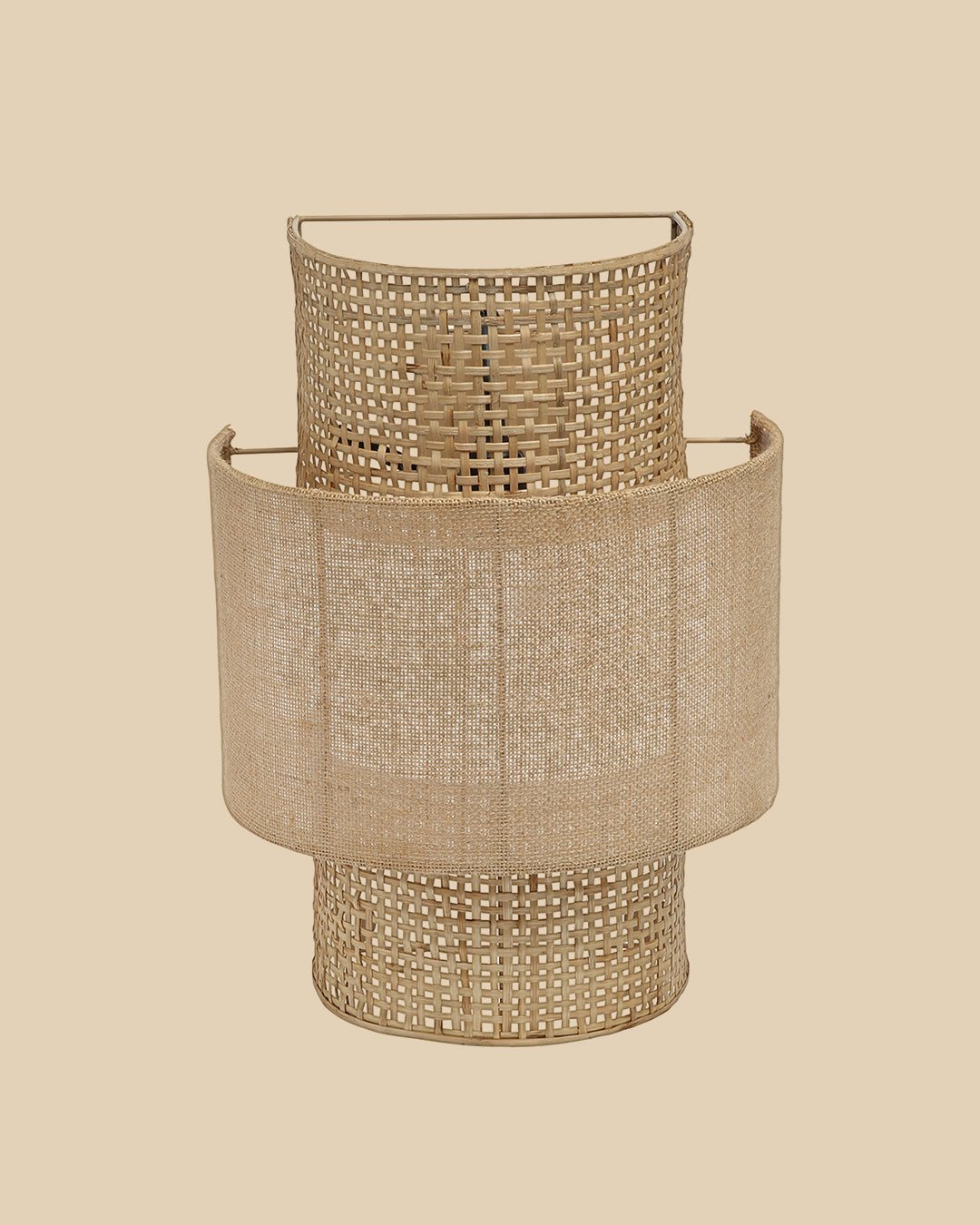 La Bolly Jute Lampada da Parete - Naturale - M