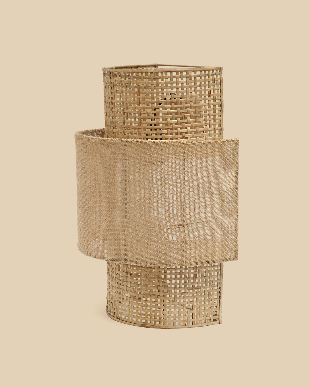 La Bolly Jute Lampada da Parete - Naturale - M