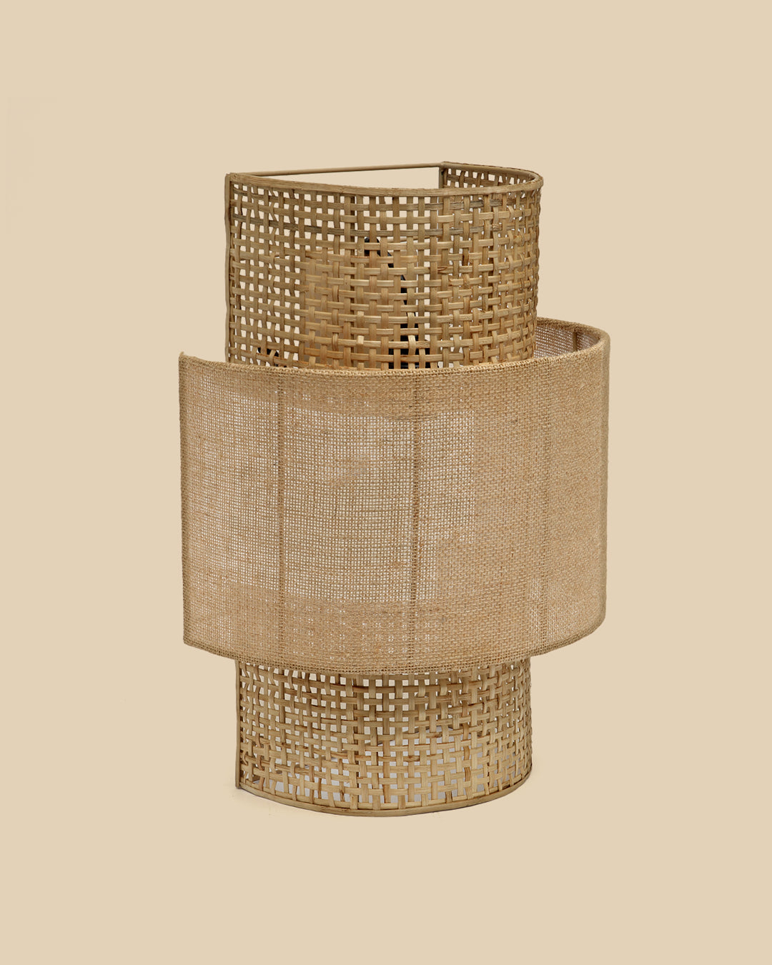 La Bolly Jute Lampada da Parete - Naturale - M