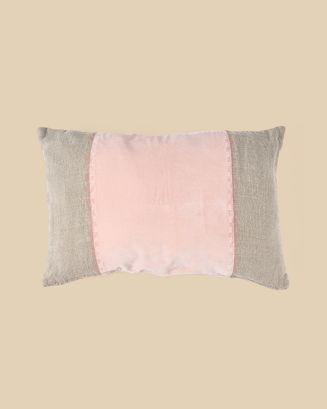 The Velvet Divorce Cushion Cover - Natural Pink - 30x50
