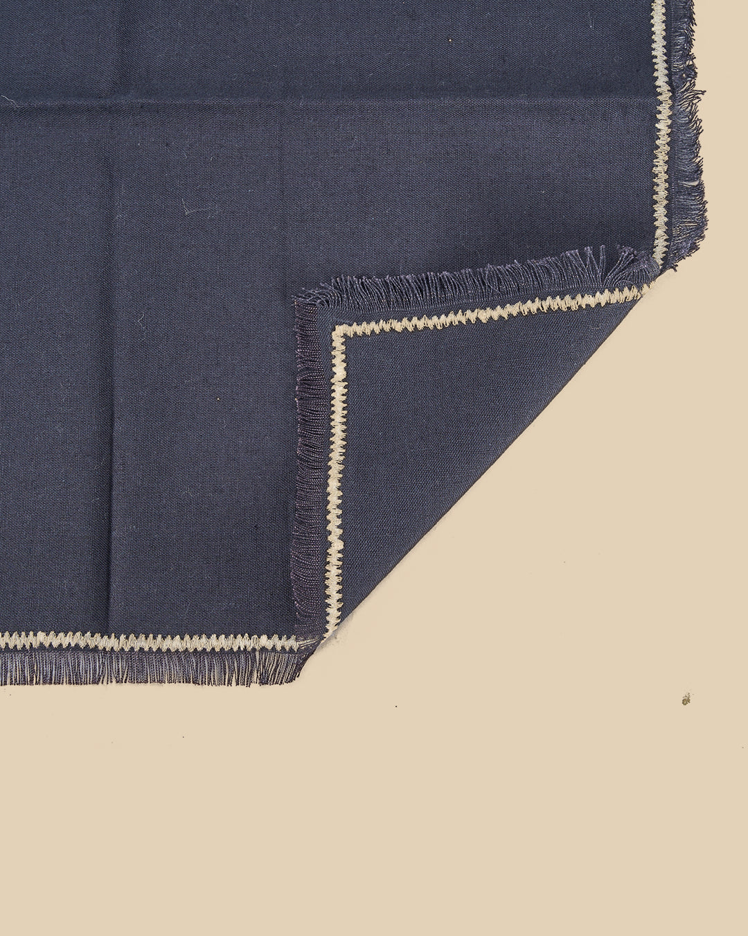 The Tuscany Napkin - Black Natural - 45x45