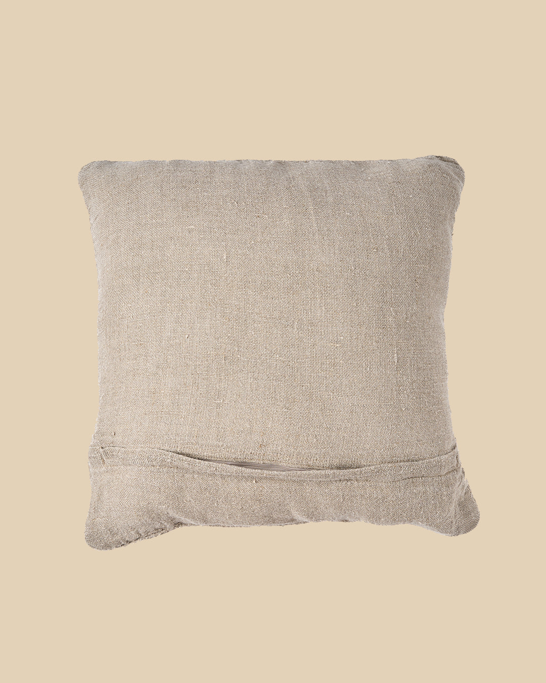 La Fodera per Cuscini Linen Stitch - Bianco Naturale