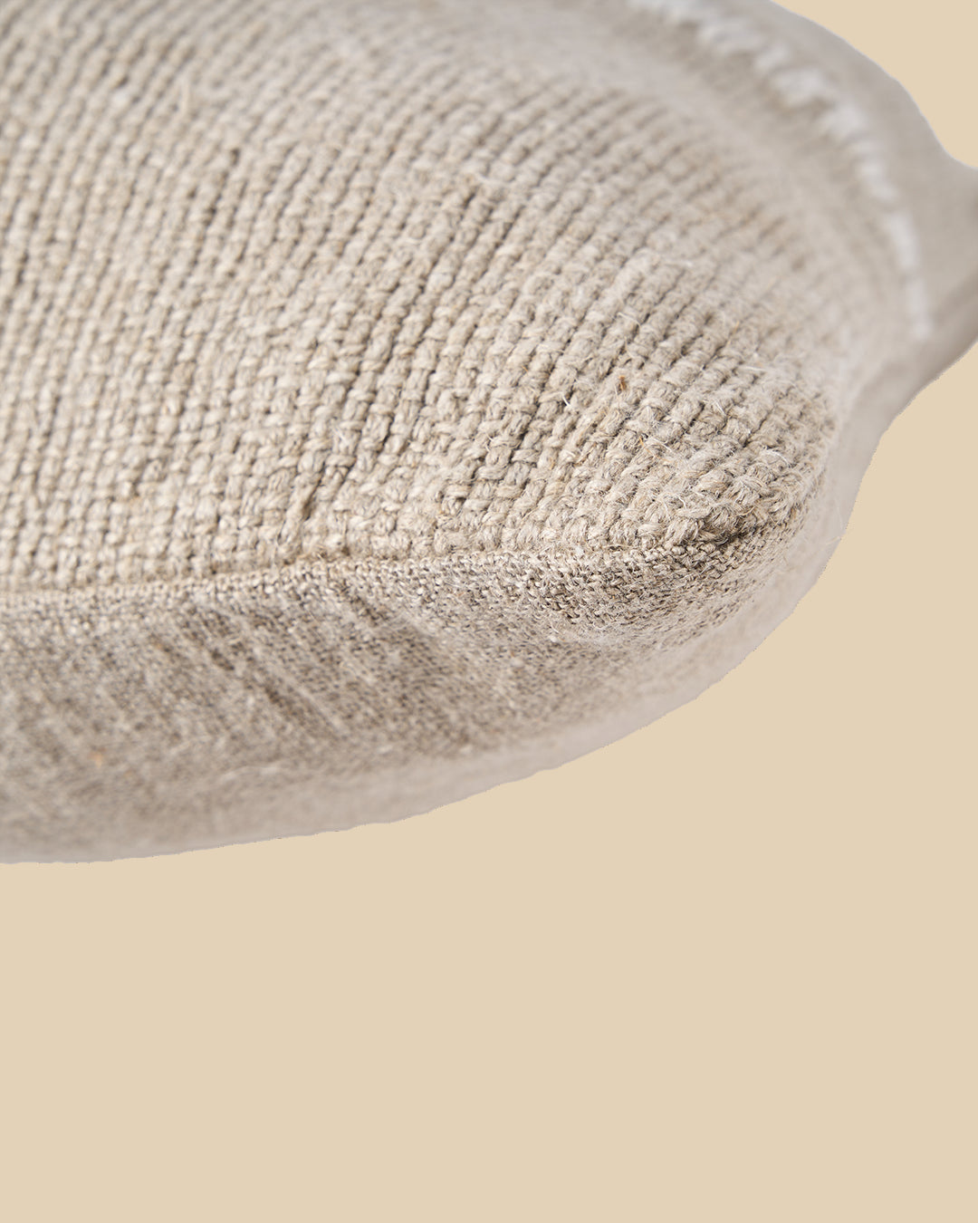 La Fodera per Cuscini Linen Stitch - Bianco Naturale