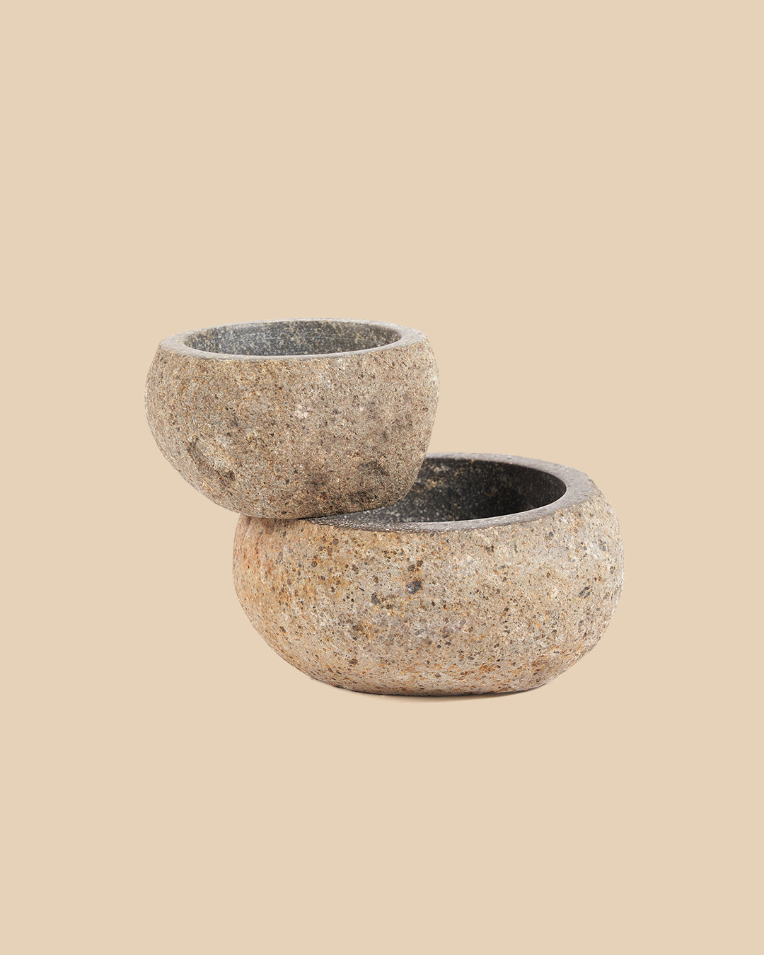 La Ciotola River Stone - Nero - S