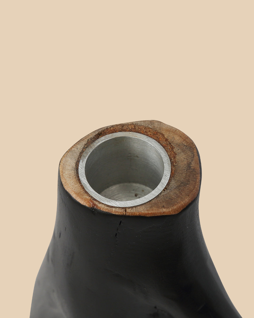 De Triple Twig Kaarshouder - Zwart