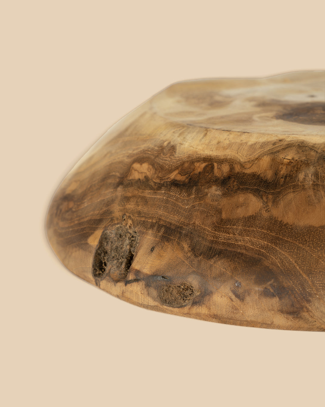 Il Portacandele Piatto - Naturale