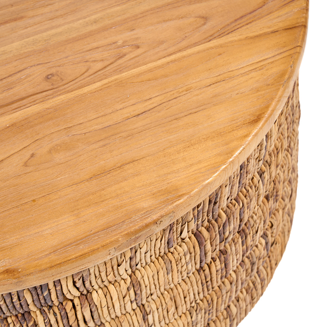 Abaca Round Natural Magani Coffee Table - Natural