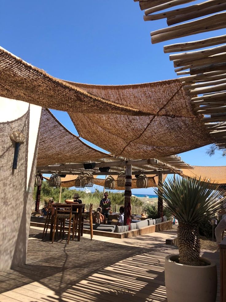 Handwoven coconut fiber fence for patios and tropical gardens