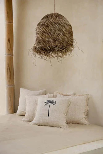 Captivating Natural Charm: Handwoven Grass Pendant Lamps