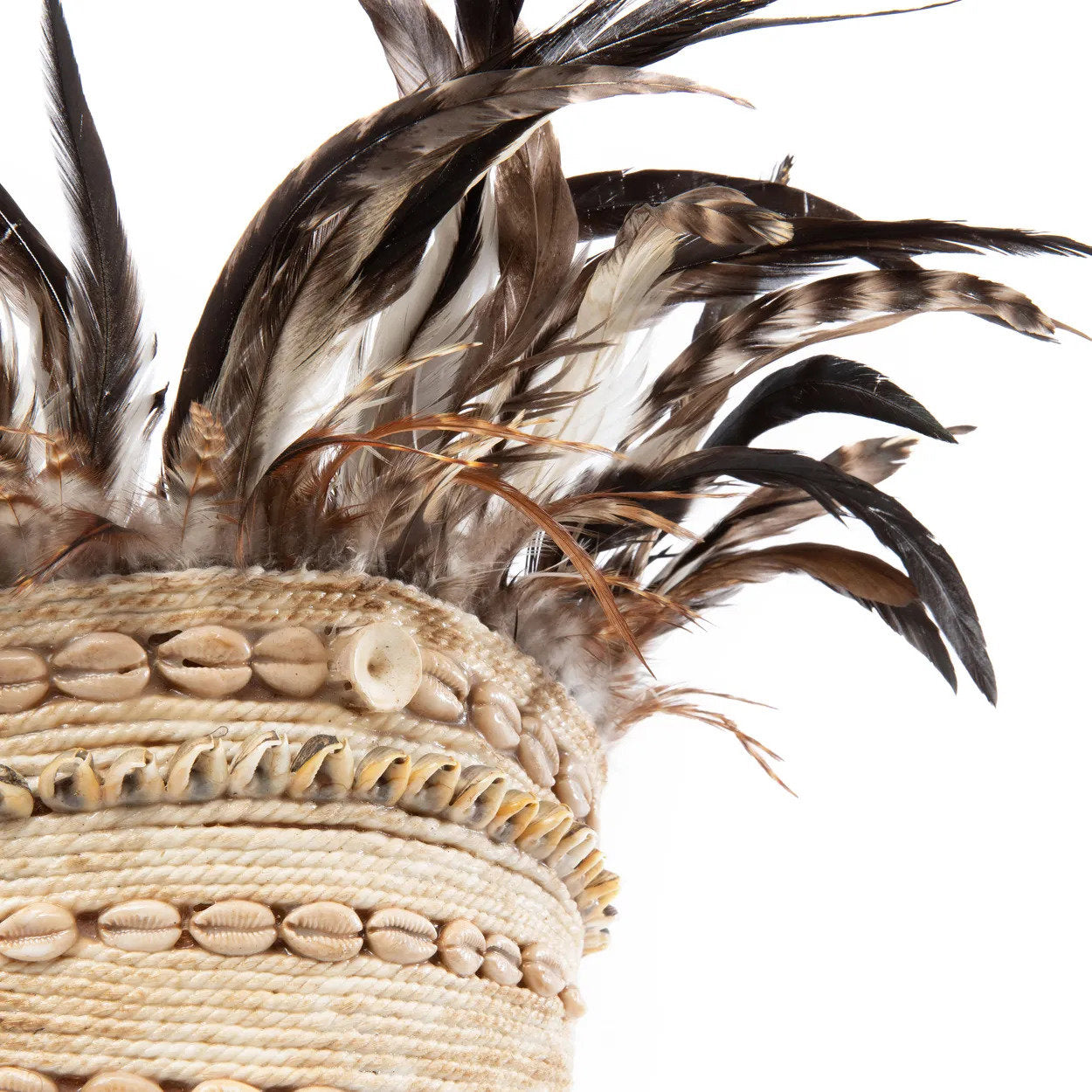 the-guinea-feather-hat-on-stand-natural-black