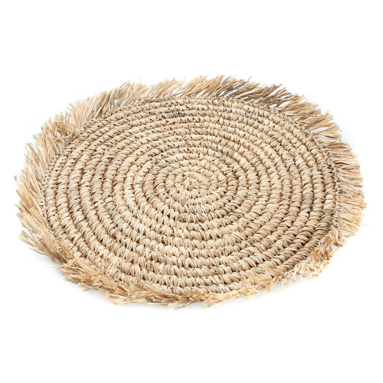 the-fringe-raffia-placemat-round-natural