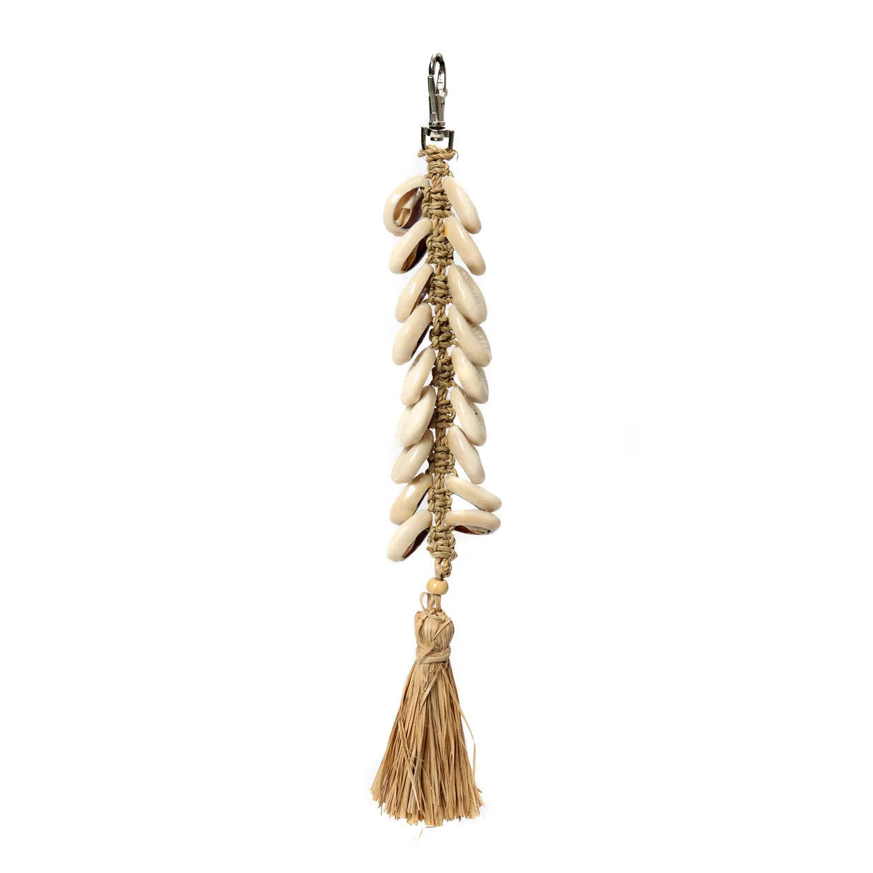 the-raffia-fishbone-keychain-natural-white