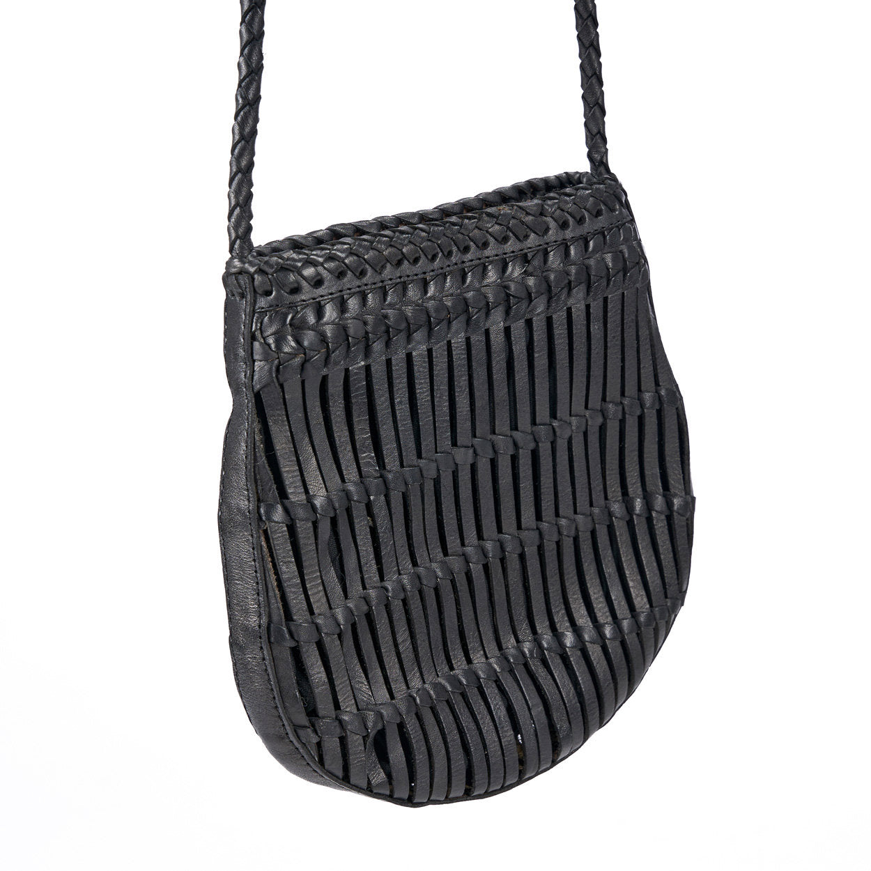 The Sling Bag with artisan-crafted leather finish
