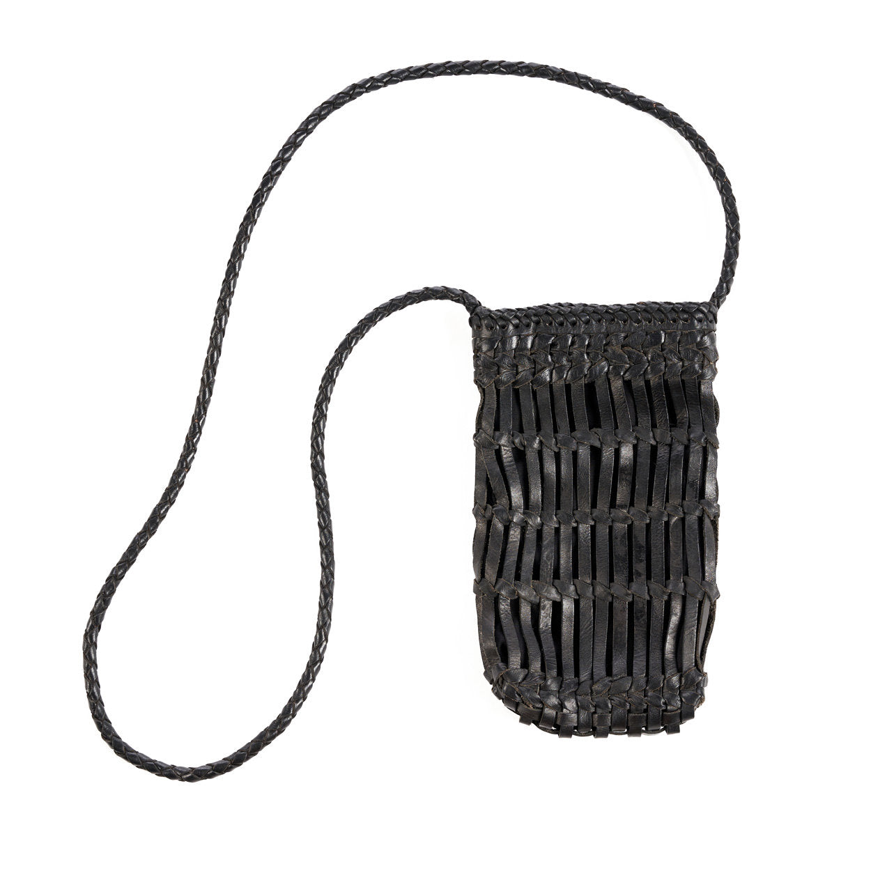 The Dial Diva Phone Bag with artisan leather finish