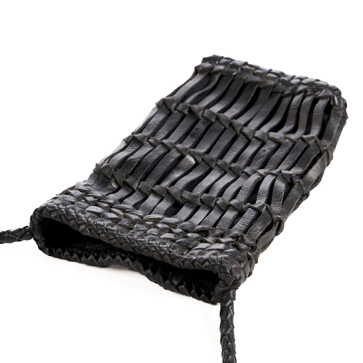 Compact leather bag for phone and essentials