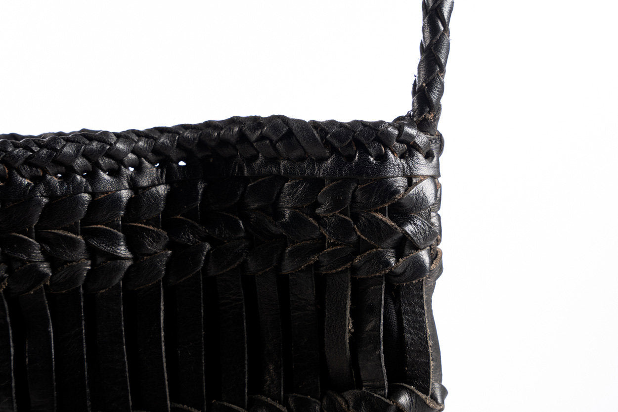 Artisan-crafted leather bag for phone, cards, and daily essentials