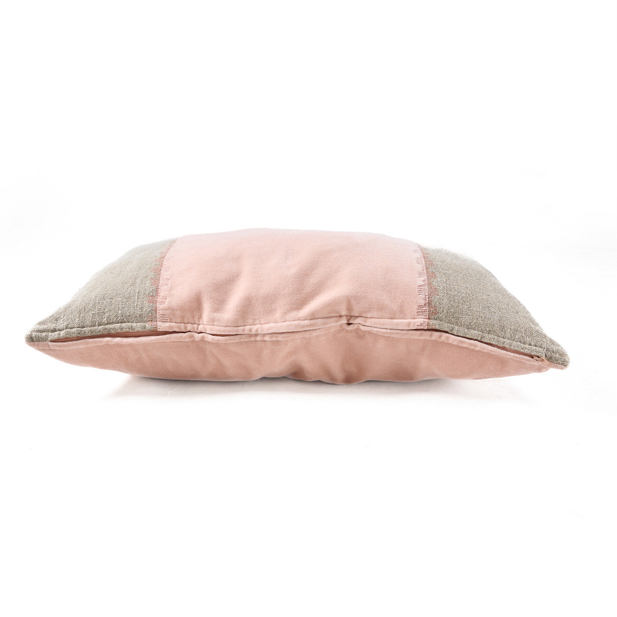 Decorative dusty pink velvet throw pillow cover for bohemian and tropical-inspired spaces
