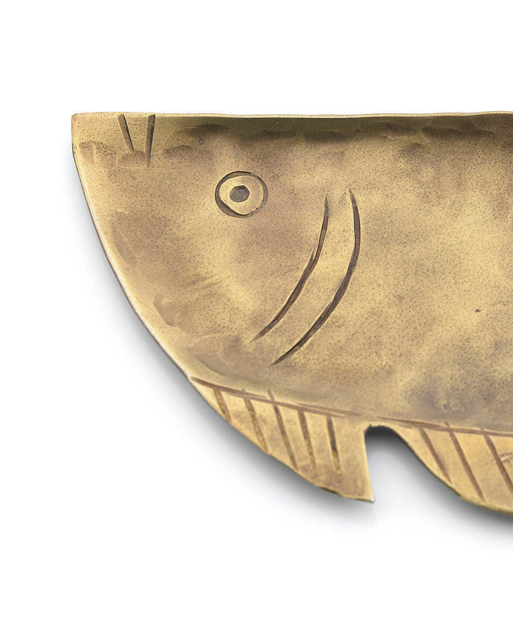 Artisan-made brass serving tray with sleek design, ideal for boho or modern interiors.