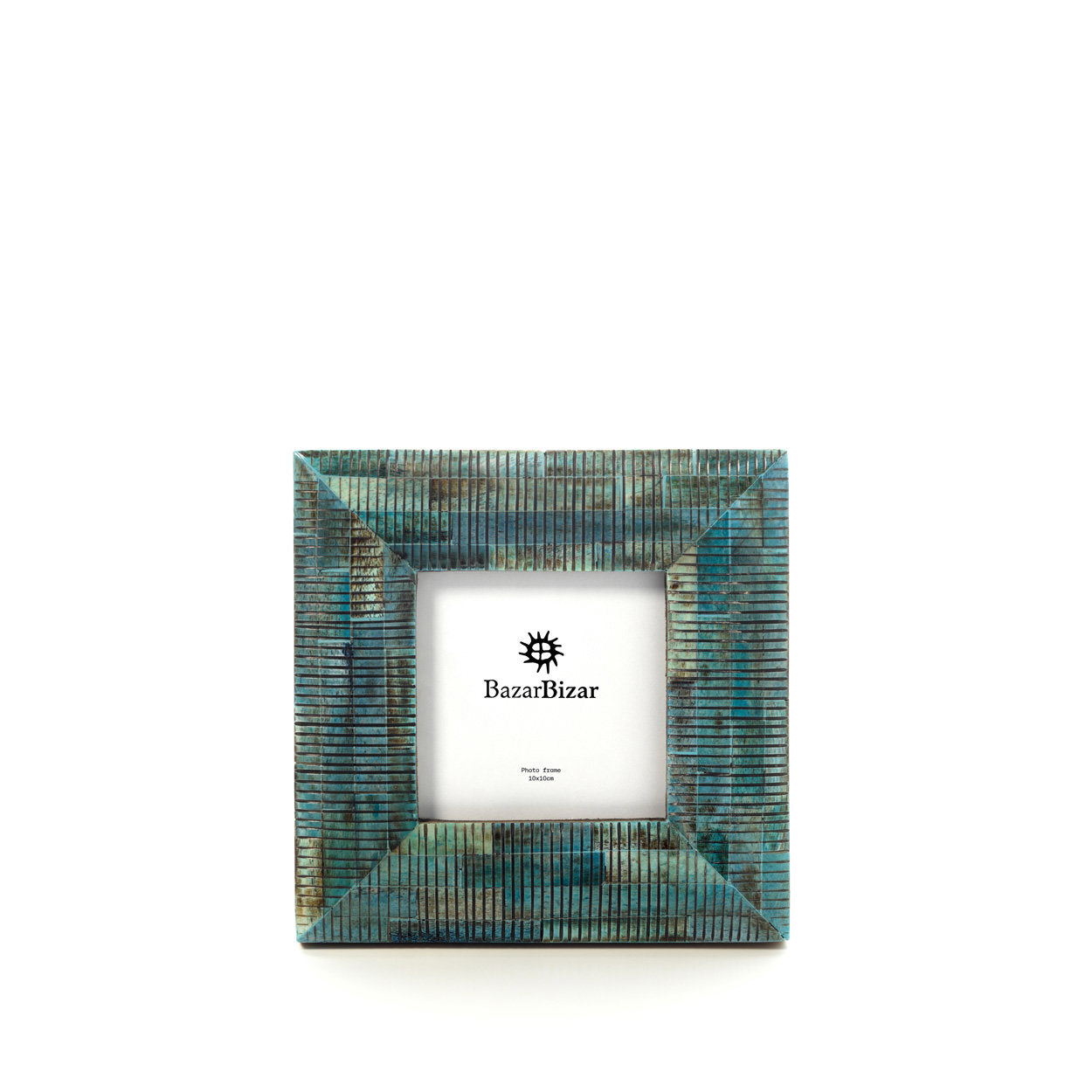 the-ocean-ripple-frame-turquoise-10x10