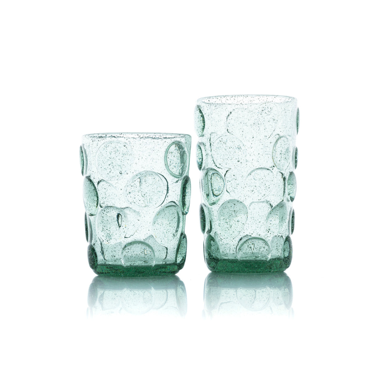 the-frosted-dot-high-ball-glass-aqua