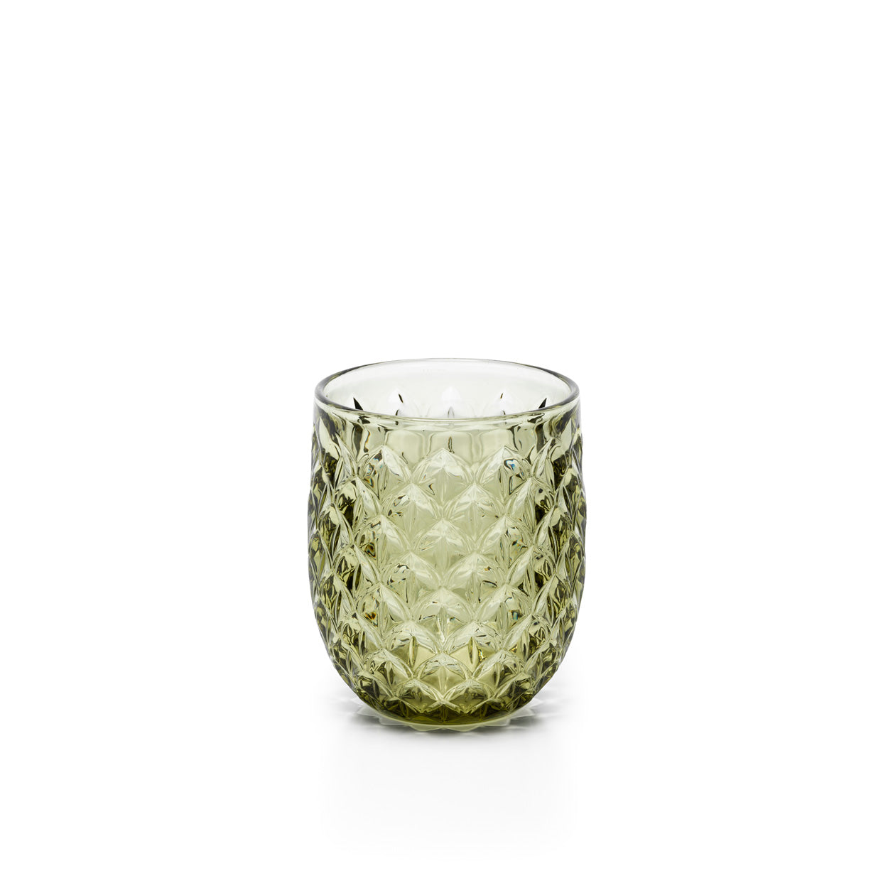 the-starbeam-water-glass-olive-green