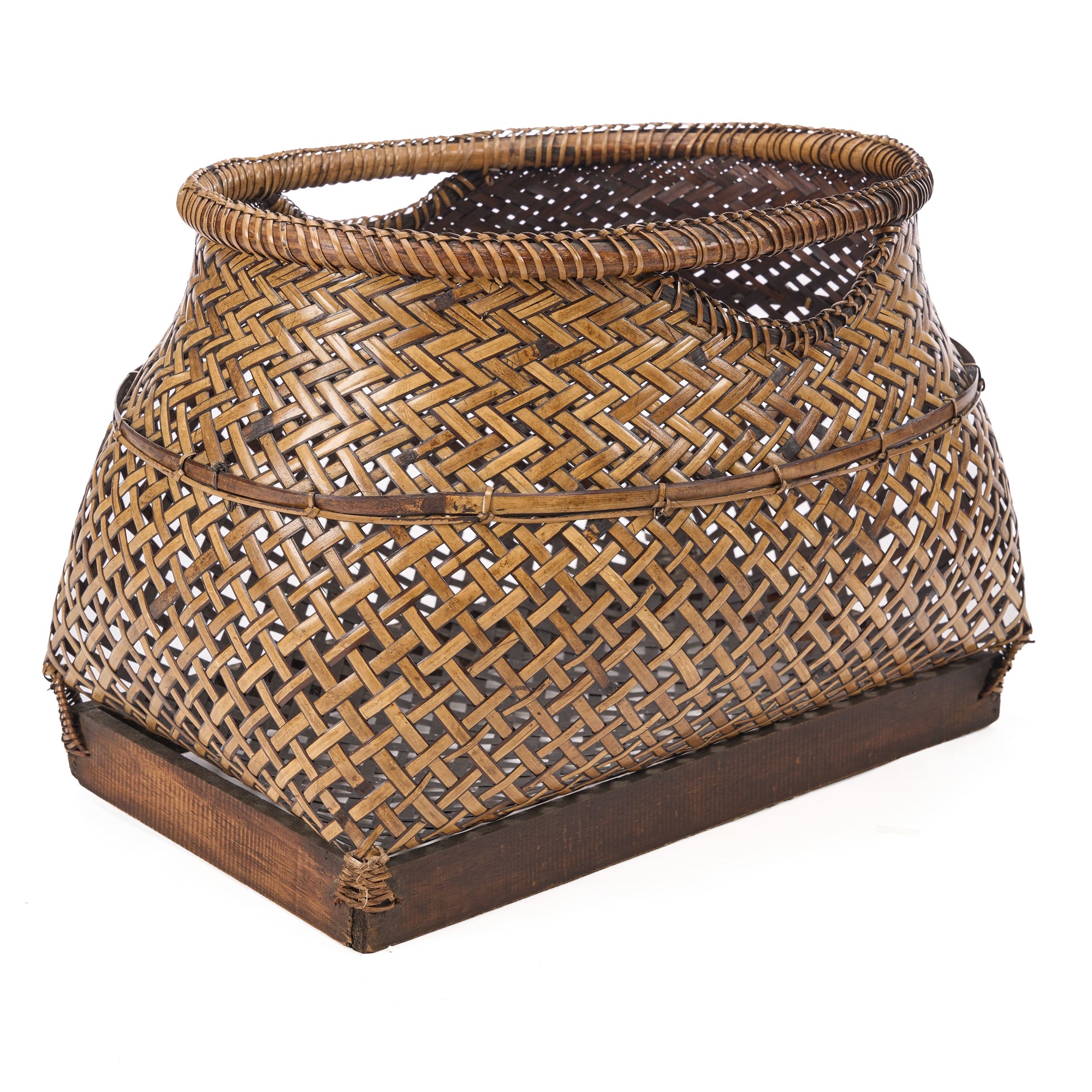 The Koro Basket - Natural Brown
