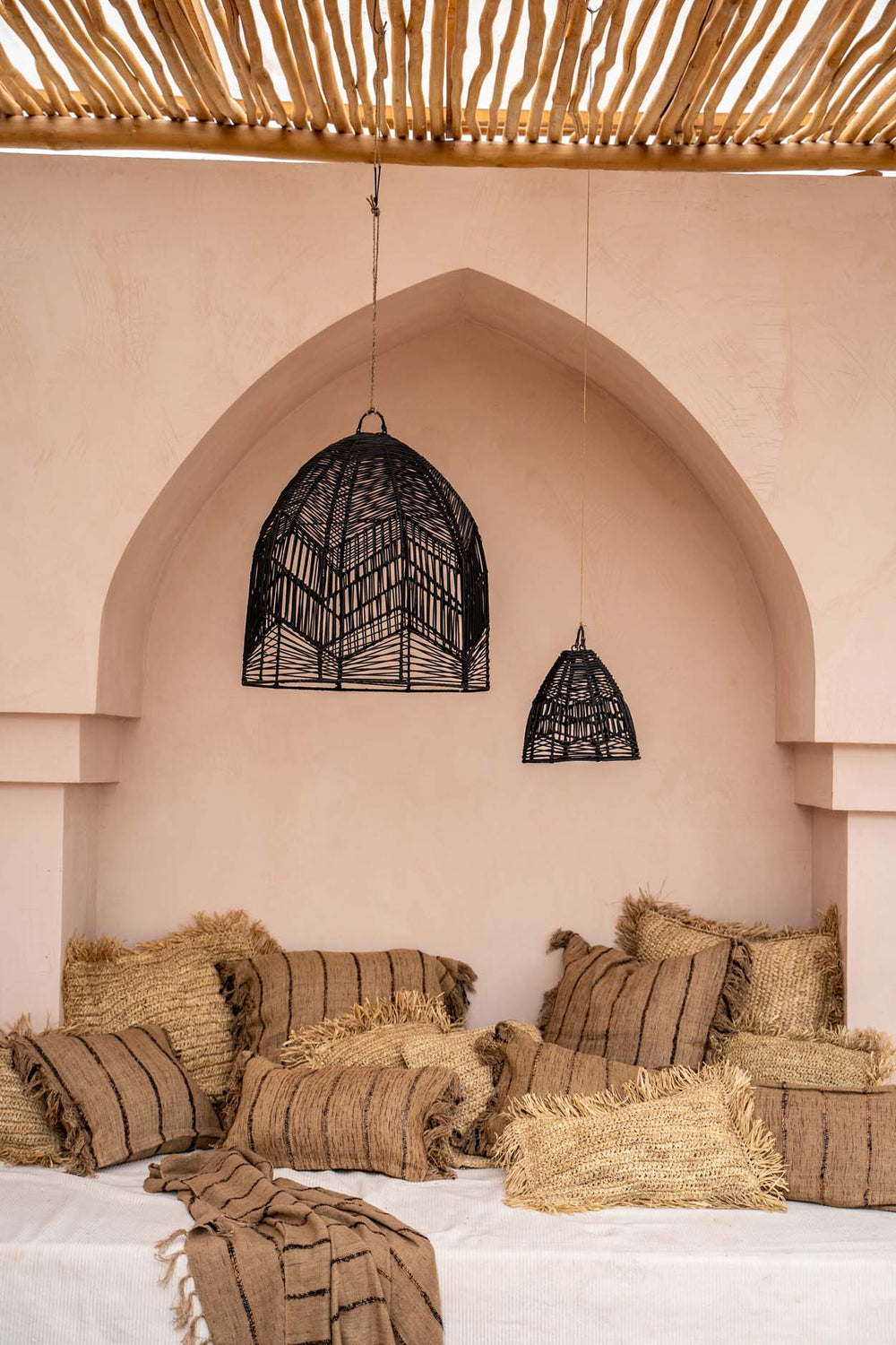 La Lampada A Sospensione Bala - Nera - S