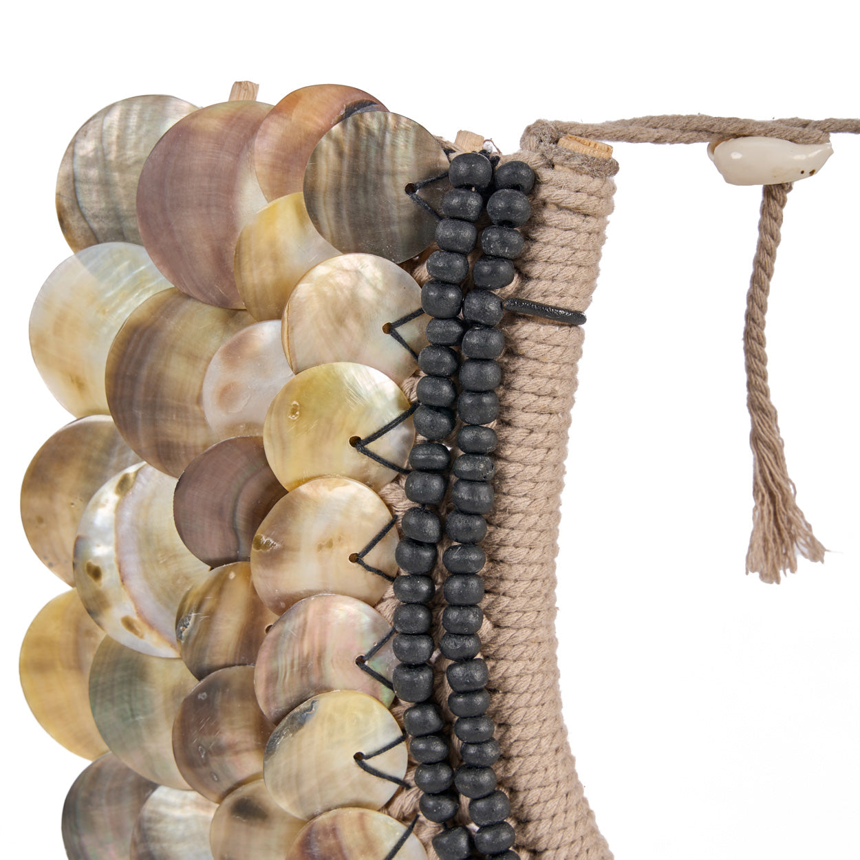 Le Clam Couture Sur Support - Naturel