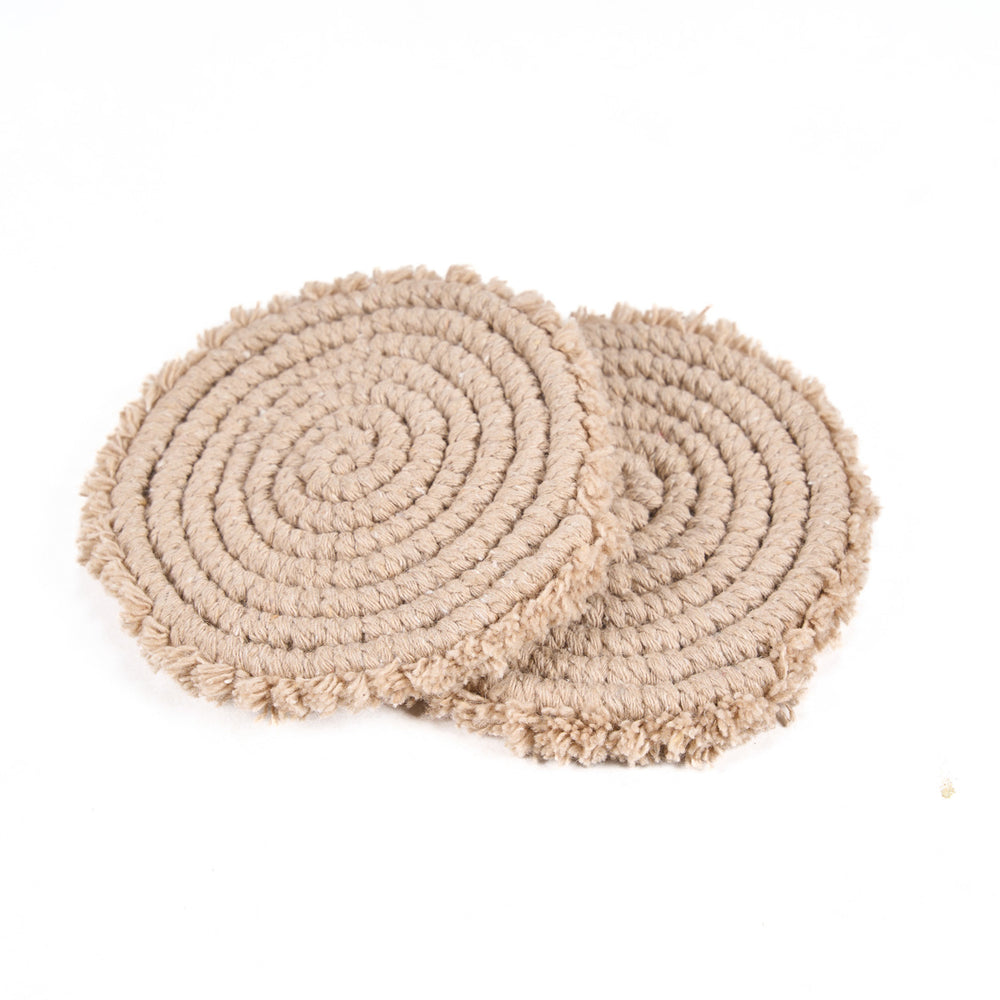 Der Cotton Untersetzer - Beige
