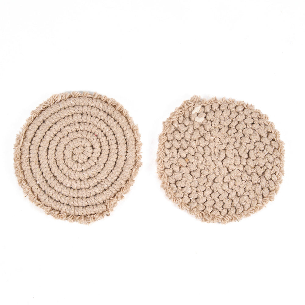 Der Cotton Untersetzer - Beige