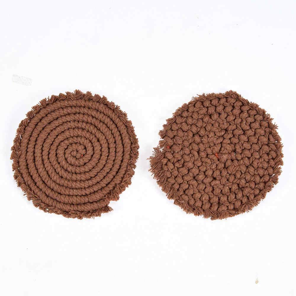 Il Sottobicchiere Cotton - Noce Scuro