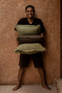 The Minty Fresh Cushion Cover - Green