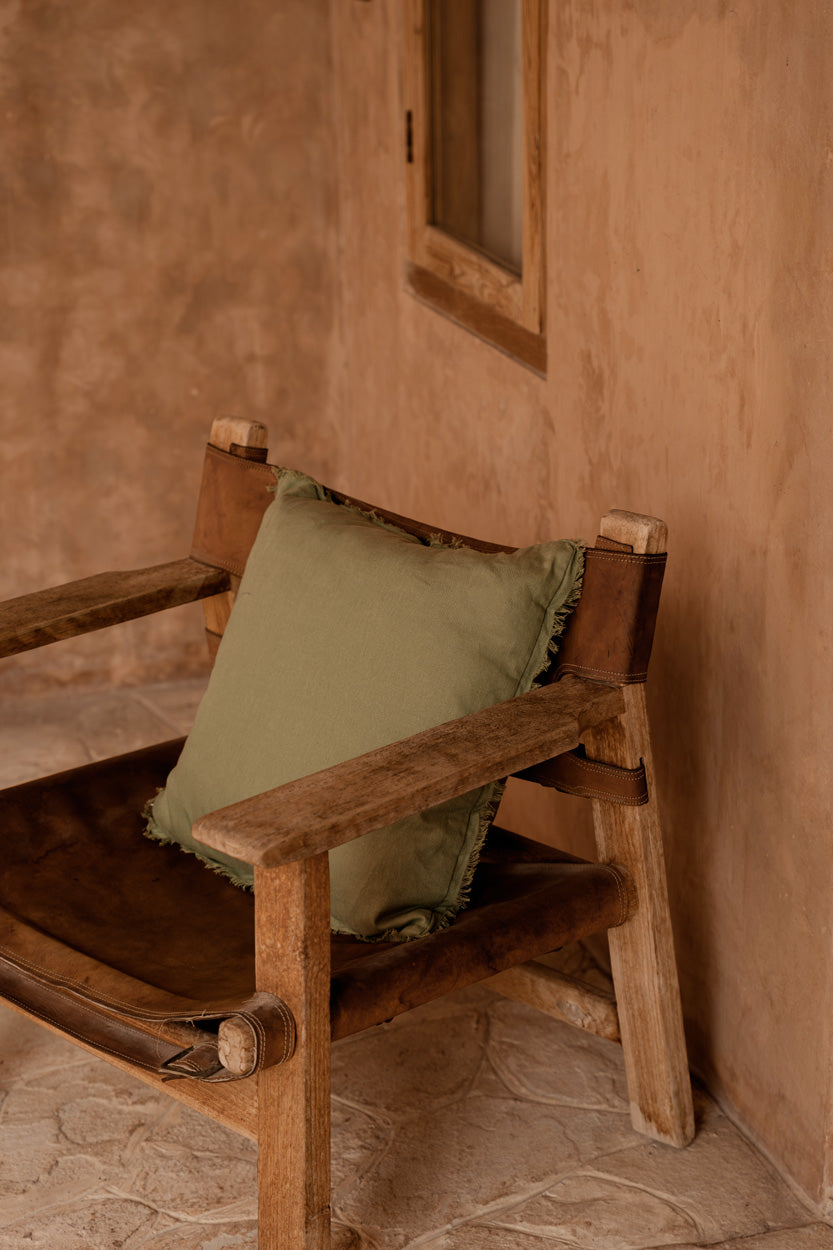 La Funda de Cojín Minty Fresh - Verde