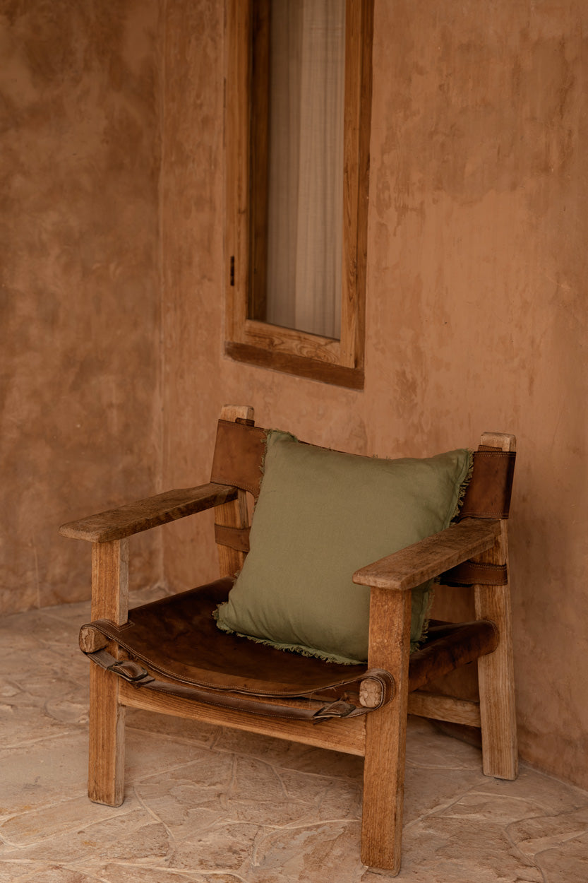 La Funda de Cojín Minty Fresh - Verde