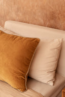 La Velvet Crush Fodera per Cuscini - Senape - 50x50