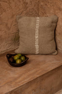The Linen Stitch Cushion Cover - Natural White