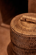 Le Panier En Rotin Haut - Brun Naturel