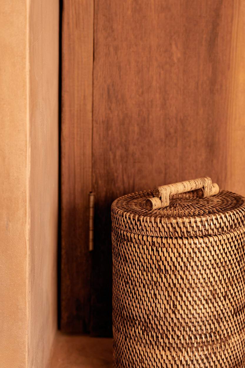 Le Panier En Rotin Haut - Brun Naturel