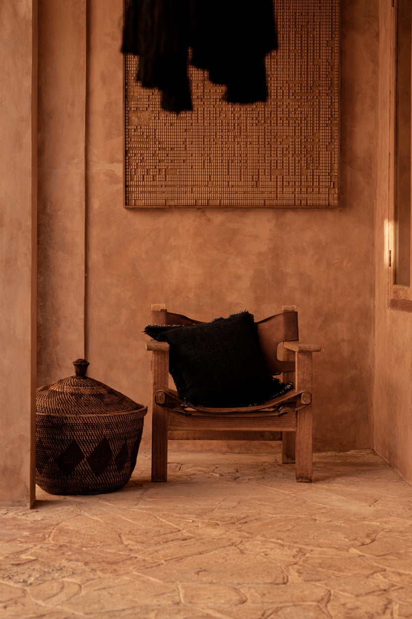 Le Panier de Rangement Crown - Brun Naturel