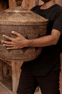 Le Panier de Rangement Crown - Brun Naturel
