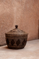 Le Panier de Rangement Crown - Brun Naturel