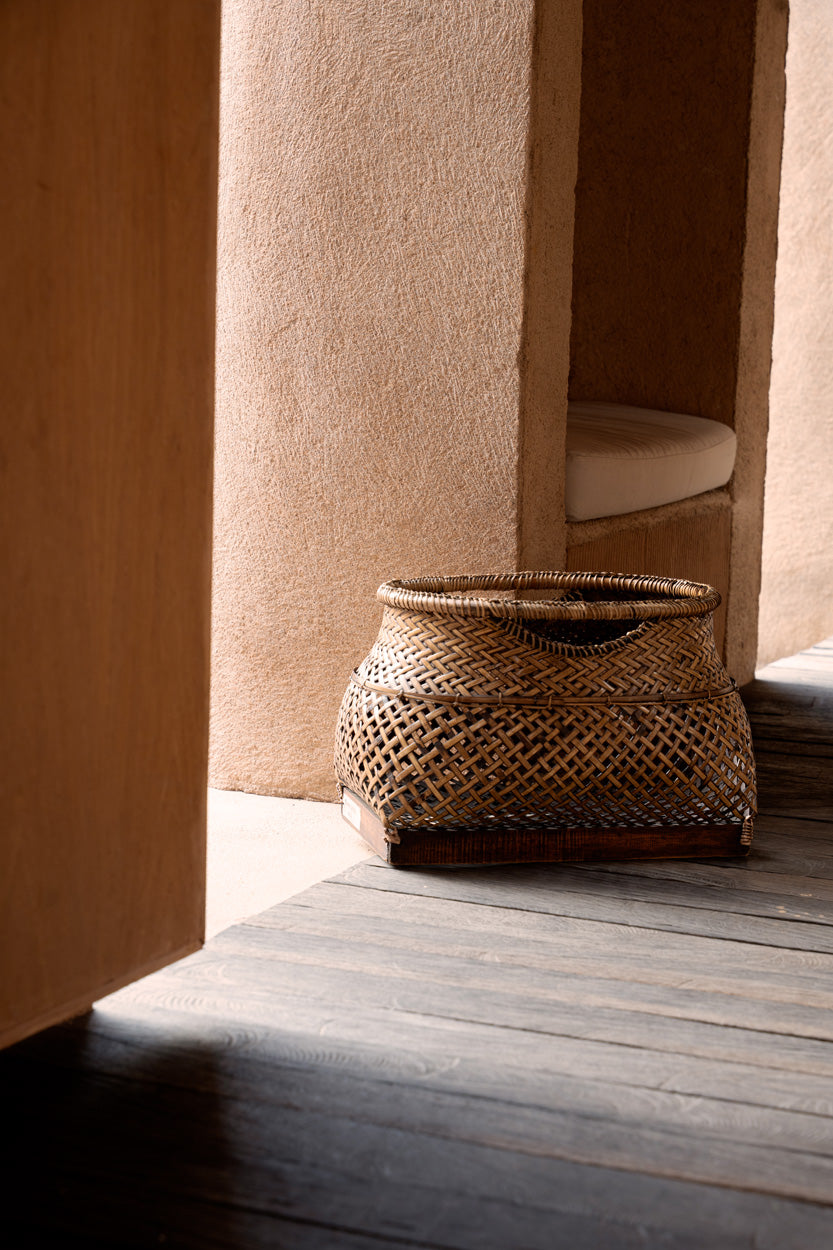 The Koro Basket - Natural Brown